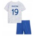 Frankrike Karim Benzema #19 Replika Babykläder Borta matchkläder barn VM 2022 Korta ärmar (+ Korta byxor)